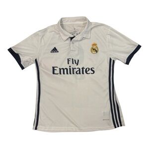 Real Madrid Karim Benzema short-sleeve jersey men’s size L #9